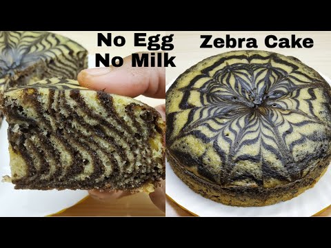 zebra-cake-without-milk,-egg,-oven,-butter-|-जेबरा-केक-बनाए-बिना-दूध,-अंडे,-ऑवन-के-कढाई-मे-आसानी-से