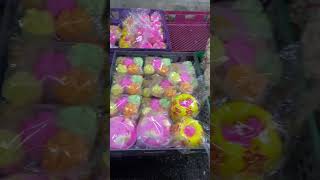 Roadside stall selling breads, kuehs, and snacks in Desa Setapak #foodie