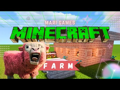 🚀 Como Criar uma Farm de Carne e Lã no Minecraft - Fácil! 🐑🔥