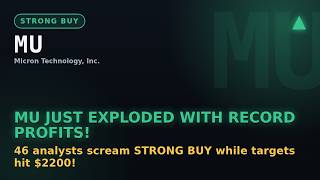 Information MU Analysis | Oct 2026 — Profits Exploded! $1,500+ Targets! BUY Guide