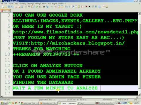 How To Hack  a Website Using SQLinjection tool Havij