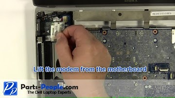 Dell Latitude E6420 Modem Card Replacement Video Tutorial