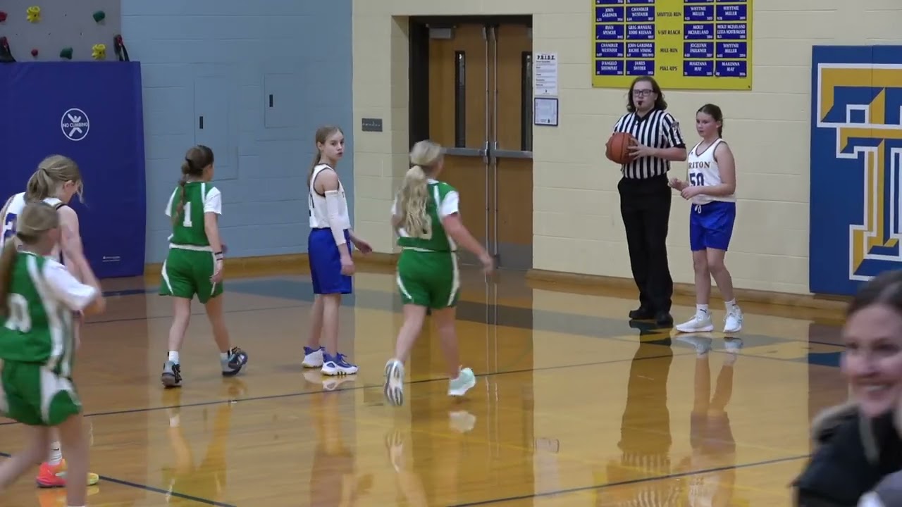 Mentone at Triton - 5th Grade Girls Basketball A-Team 🏀 2-10-2025