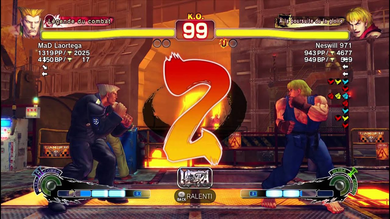 USF4 MaD Laortega (Gui) Vs Neswill 971 (Ken)