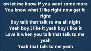 Rihanna ft.Jay Z- Talk That Talk Lyrics