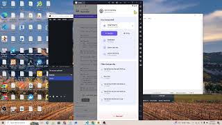 Demo app create document system tên phần mềm giả lập LD player