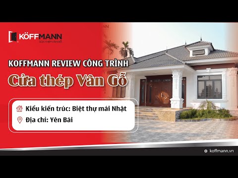 Tập 18 | CỬA TH&Eacute;P V&Acirc;N GỖ KOFFMANN M&Agrave;U GỖ &Oacute;C CH&Oacute; | Koffmann review c&ocirc;ng tr&igrave;nh