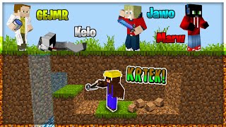 POZOR KRTKO! NOVÁ TAJNÁ ZBRAŇ HRÁČOV 😂 | 4v4 UHC RUN w/@GEJMR @Kelohap @marwex99