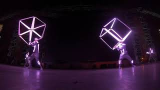 Pyroterra Black Lightshow | KSA - Crown Prince Camel Festival in Taif