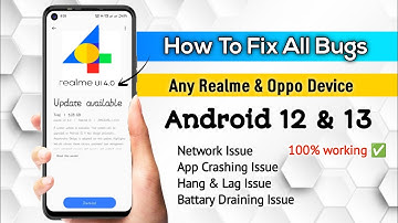 Realme ui 4.0 all bug fix 100% solution || Any oppo & Realme device 🔥 ||