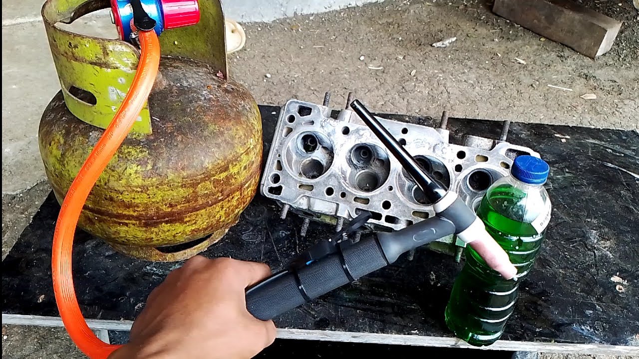 pay attention,tips and tricks for welding aluminum cylinder head TIG