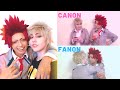 KiriBaku Canon VS Fanon + BLOOPERS!