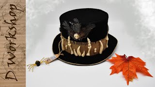 Diy Duct Tape Steampunk Top Hat · How To Make A Top Hat