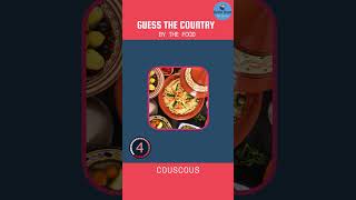 Guess the country by its Food. #shorts #youtubeshorts #funchallenge #foodquiz #guessinggame