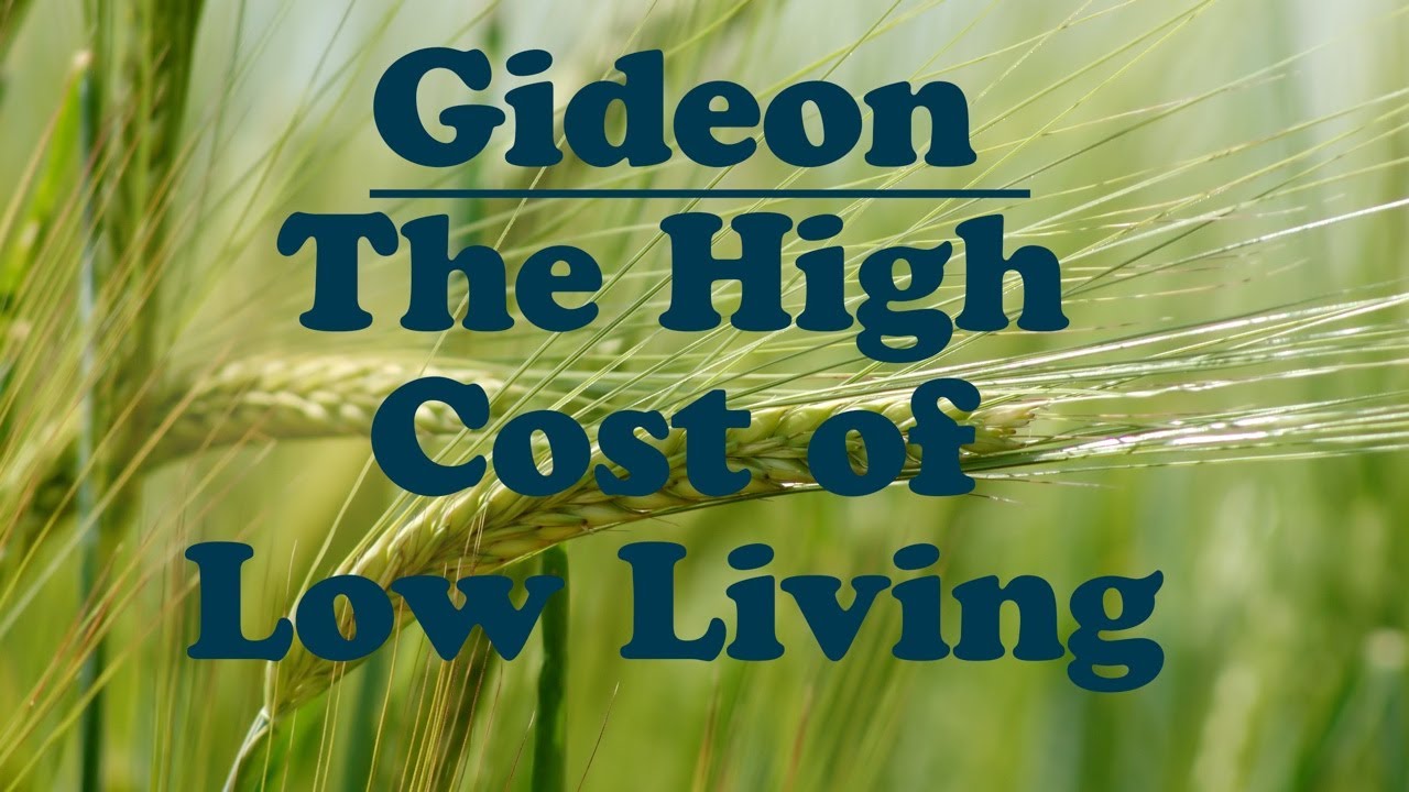 Gideon The High Cost Of Low Living830 Rev Chris Dito YouTube