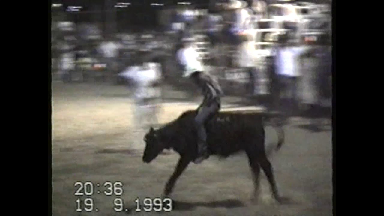 Winton Rodeo Winton Rodeo Calf Ride 1993 - YouTube