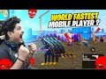 World fastest mobile player  free fire