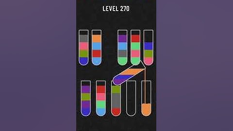 Water Sort Puzzle Level 270 Walkthrough Solution Android/iOS 💦