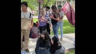 Watch: Uvalde Students Stage Walk Out Over Gun Violence