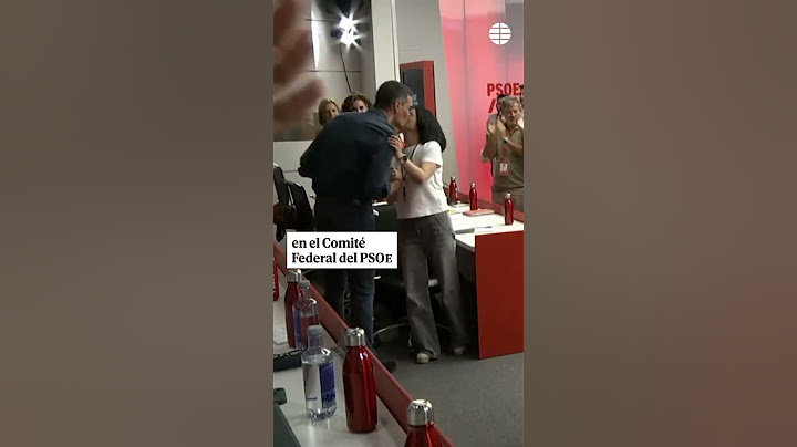 Page no se levanta al acabar el discurso de Sánchez en el Comité Federal #Page #Discurso #Sánchez