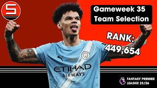 FPL GAMEWEEK 35 TEAM SELECTION | CHELSEA CAPTAIN? | Fantasy Premier League Tips 2025/26