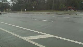 Officer in critical condition after being hit by vehicle during deadly hit-and-run investigation