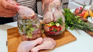 Aprenda a preparar frango em conserva – Mais saboroso, mais temperado e facil de fazer