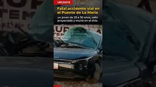 Fatal accidente vial en la Mexico #Puebla