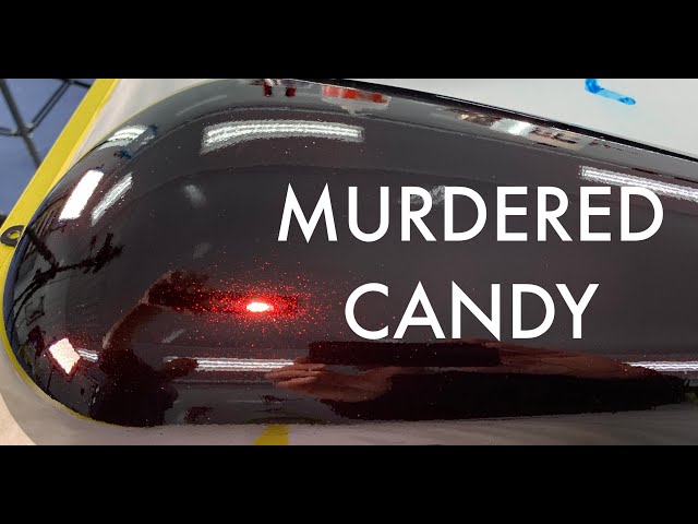 Murdered Candy, A Custom Paint Technique 