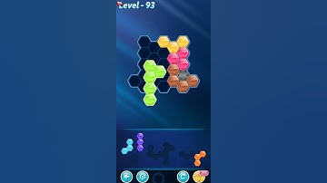 BLOCK! Hexa Puzzle! Semi-pro Level 93 (Rotate) - Lösung Solution Walkthrough