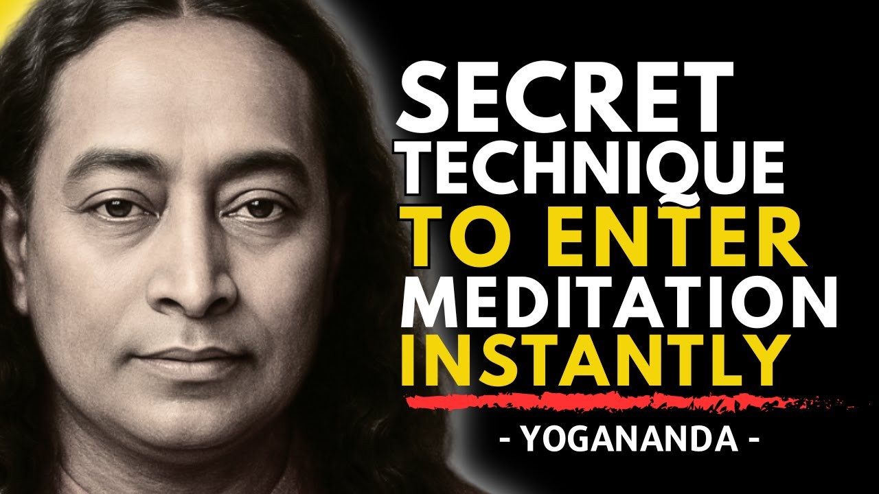 Secret Breath Control Method to Enter Meditation Instantly Paramahansa Yogananda