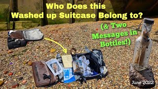 Mudlarking the River Thames - The Mystery of the Washed up Suitcase found in May 2022