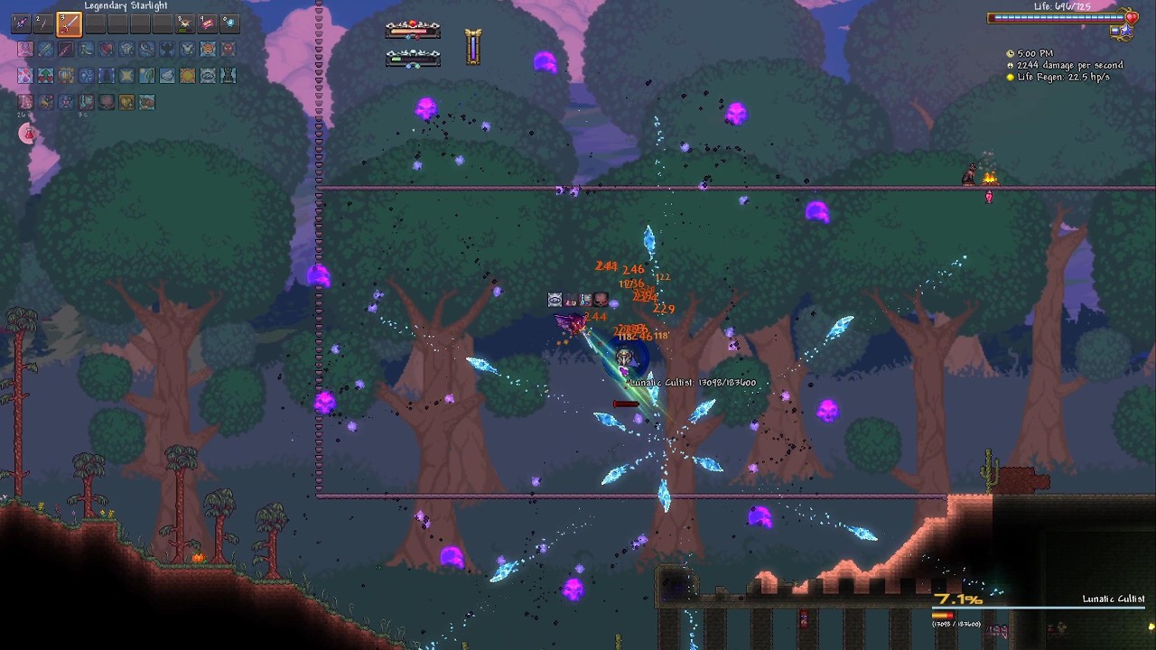 Lunatic Mode配布デモ『71』 Calamity 2.1 Death Master Mode - Lunatic Cultist - True Melee