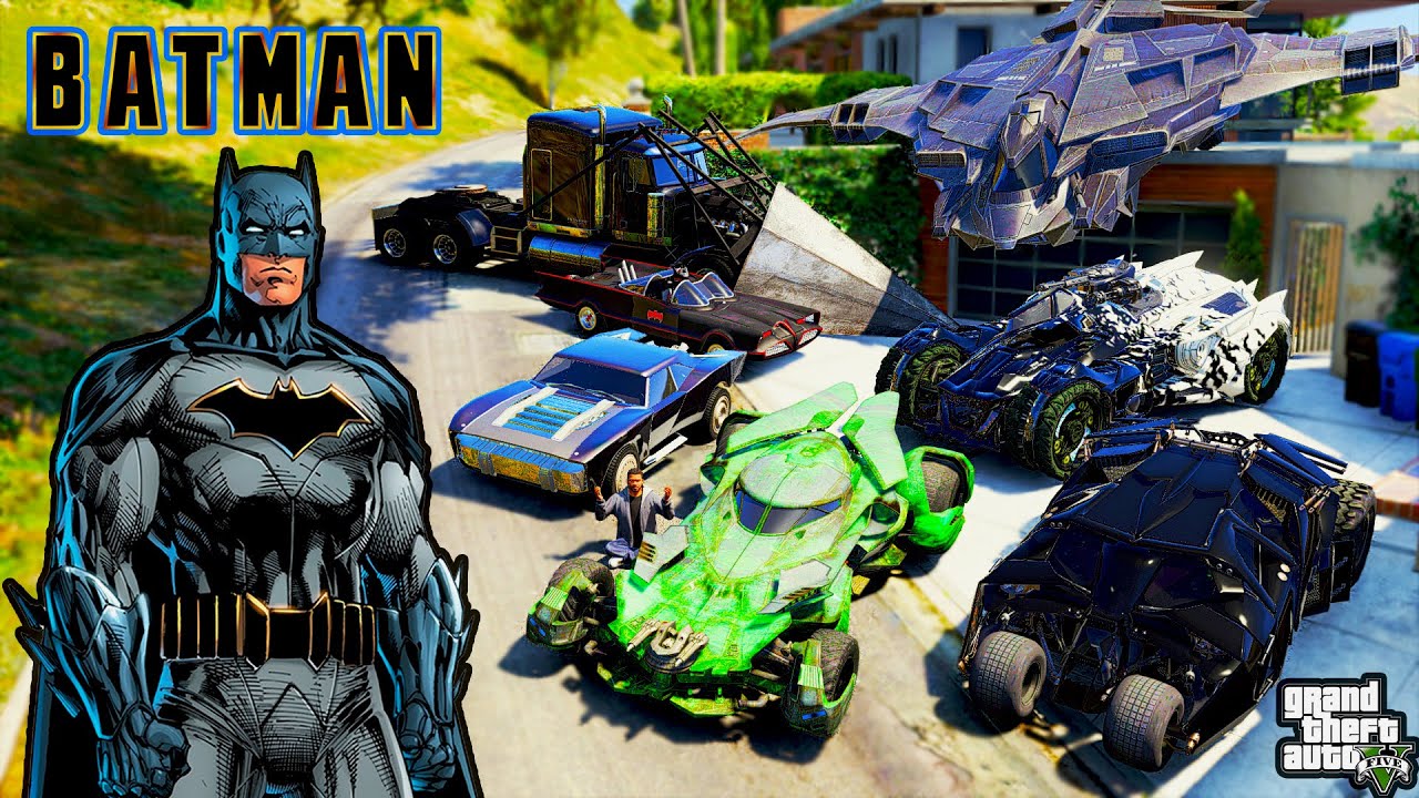 Franklin Steal BATMAN Cars!