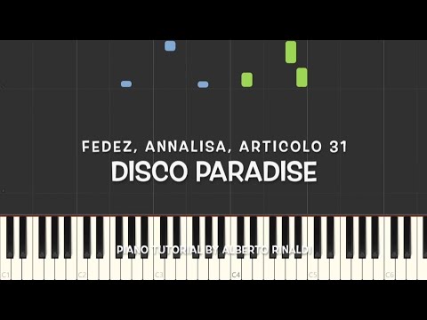 Disco Paradise (G major, 123 BPM) - Articolo 31, Fedez, Annalisa