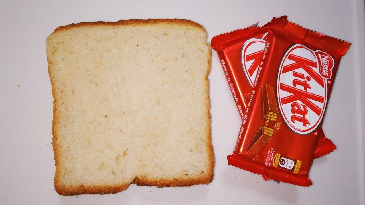 Kitkat Bread Rolls 5 Minutes Evening Snacks Recipe Chocolate