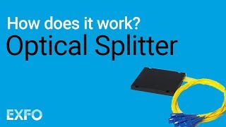 Optical Splitter - EXFO animated glossary of Fiber Optics(Find more glossary: http://www.exfo.com/Support-and-Services/Be-an-Expert-Training-Program/Animated-Optical-Glossary/ A passive network device used to ..., 2011-06-17T14:03:20.000Z)