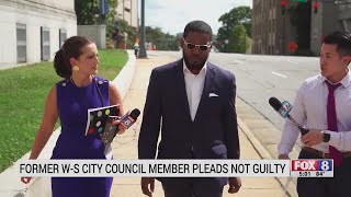 Former Winston-Salem City Council member pleads not guilty