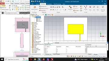 millimeter wave antenna design(part1) with CST