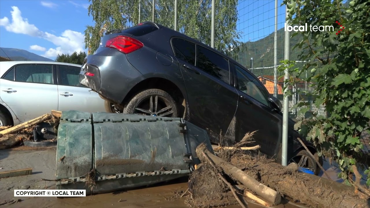 Alluvione nel Bresciano: a Niardo fango e detriti invadono l'abitato