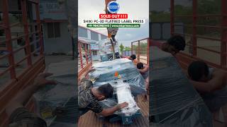 SOLD TO TIRUPPUR | SHIKI PC 30 FLATBED LETTERPRESS LABEL PRINTING MACHINE | MK PRINTECS MACHINERY