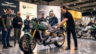 The New 2026 Moto Guzzi V100 Mandello Roadster Has Been Revealed