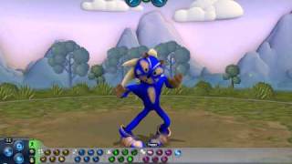 Sonic The Hedghog in Spore