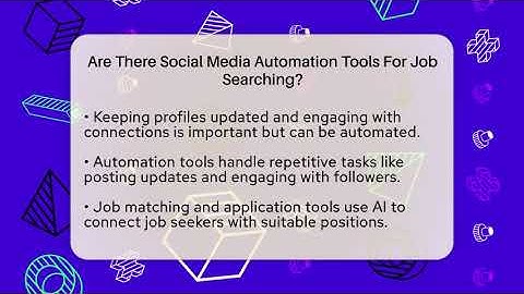 Are There Social Media Automation Tools For Job Searching? - Everyday-Networking