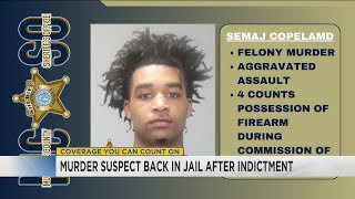 Murder suspect re-arrested after grand jury indictment in Daryus Bryant shooting case