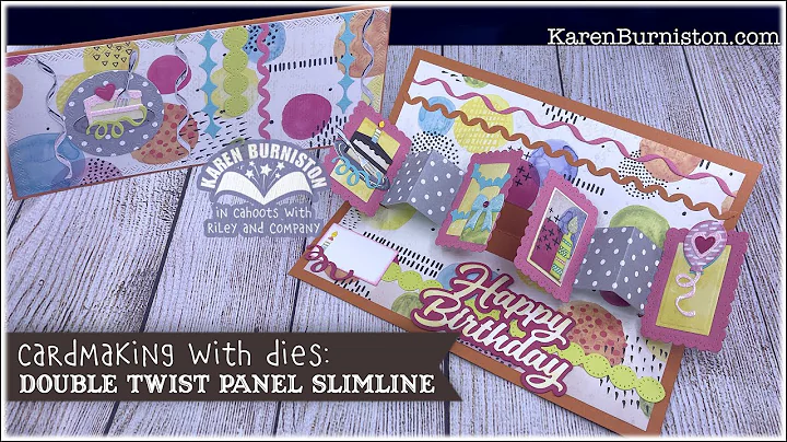 Cardmaking with Dies: Double Twist Panel Slimline ...