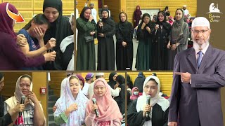 Heartfelt ❤ Moments of Sisters Embracing Islam through Dr. Zakir in Oman