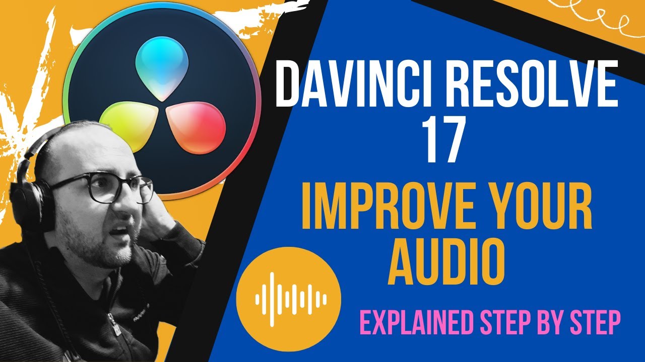 DaVinci Resolve 17 |  Improve your Mic Audio | Step by Step | Tutorial | Clean Crispy Vocals |
