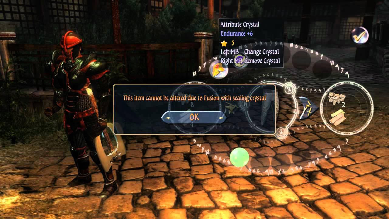 Two Worlds 2: How to use Crystals with weapons and armour Guide - YouTube