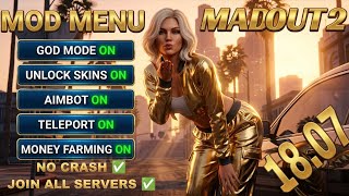 Madout 2 New Mod Menu 18.07 Free Teleport, Aimbot, Money Farming, The Hoods Mod Menu